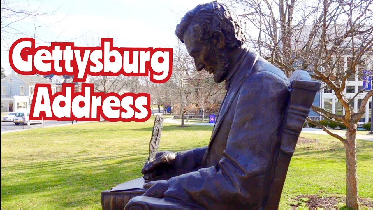 Site of ABRAHAM LINCOLN's Famous GETTYSBURG ADDRESS Memorial