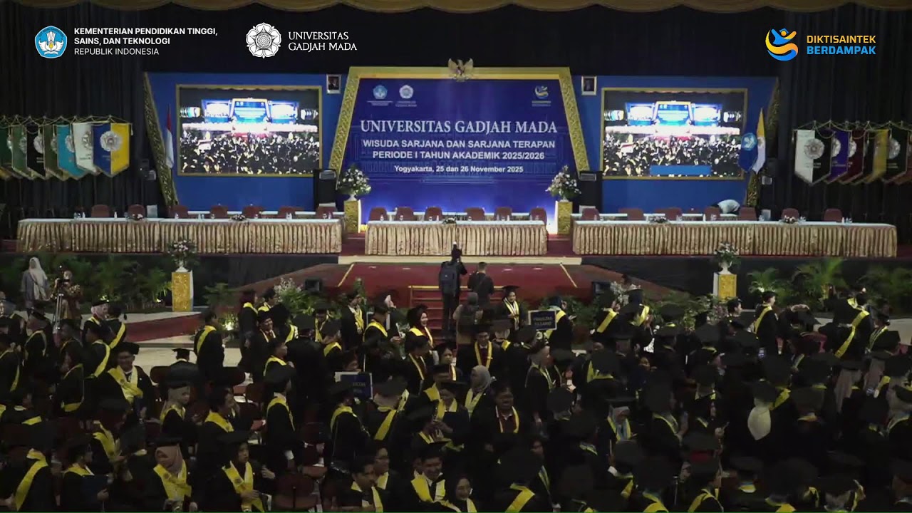 25 November 2025 - Wisuda Program Sarjana dan Sarjana Terapan Periode I Tahun Akademik 2025/2026