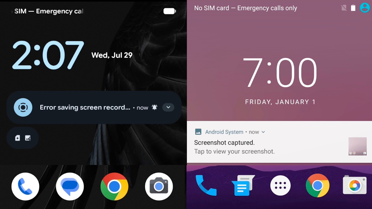 Android 17 vs 7.0 Google UIs!