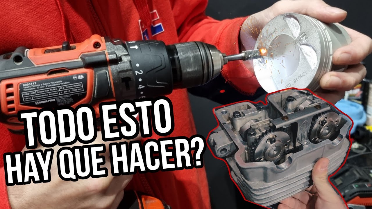 DESARMAMOS EL MOTOR Y PUSIMOS EL KIT 293cc + LEVAS + VALVULAS GRANDES! | Proyecto Honda Tornado