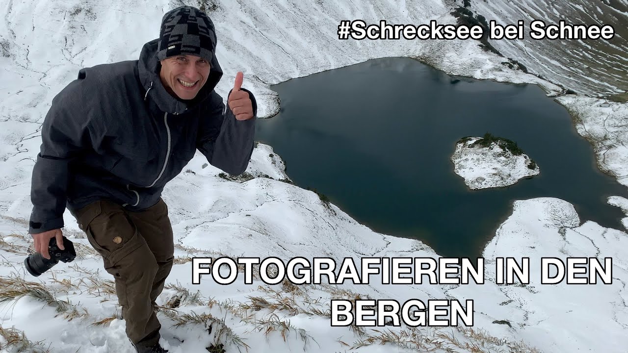 FOTOGRAFIEREN IN DEN BERGEN - ALLEINE am Schrecksee