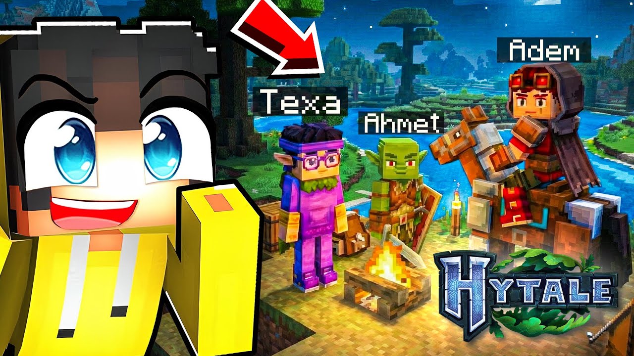 Yeni Minecraft Oyunu Çıktı! (Çok Daha İyi) 🗡️ | Hytale İnceleme