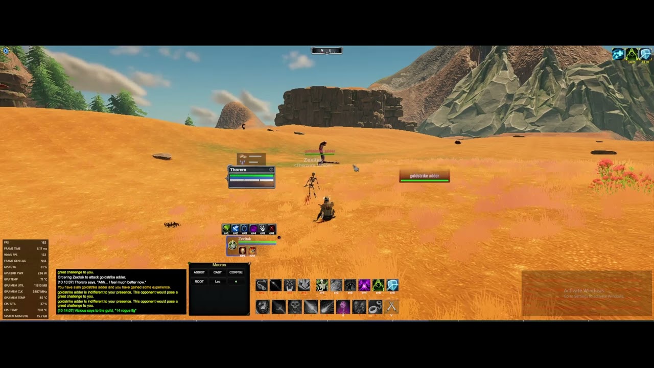 Pantheon: Rise of the Fallen Necro kiting.
