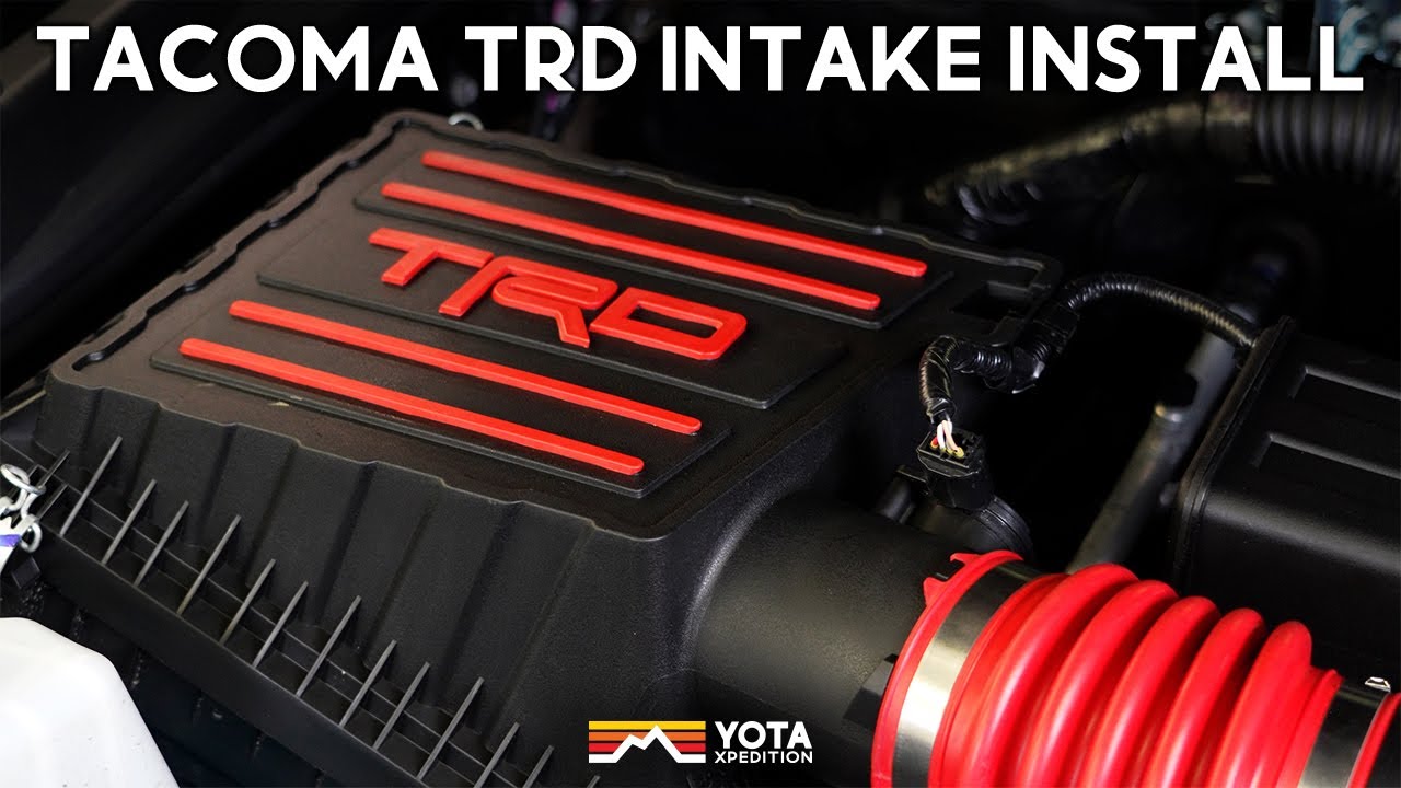 How To Install The TRD Intake On Your 2016-2023 Tacoma