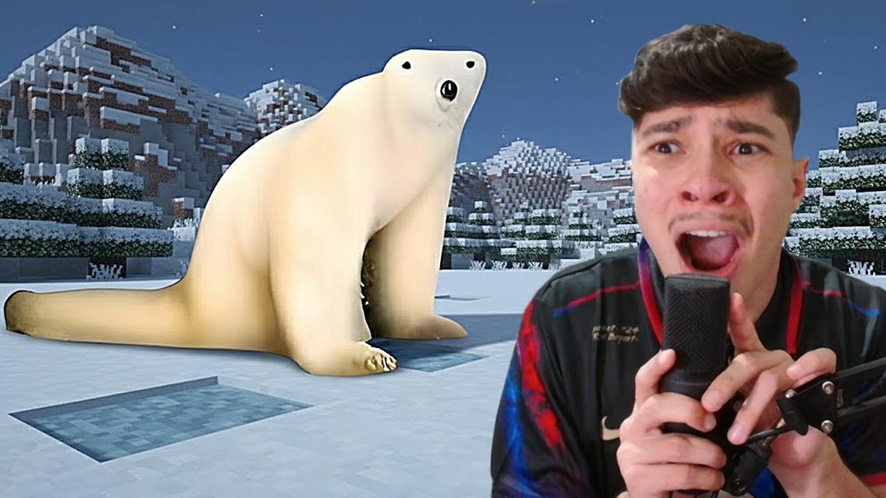esse URSO POLAR te persegue até lhe COMER