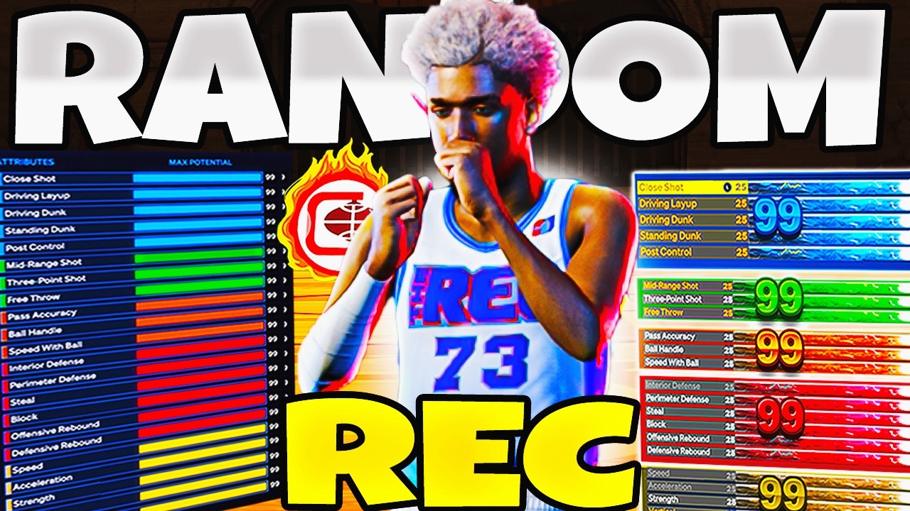 2X REP RANDOM REC WITH THE BEST 6'8 DEMIGOD BUILD! THIS WAS CRAZY! BEST BUILD!