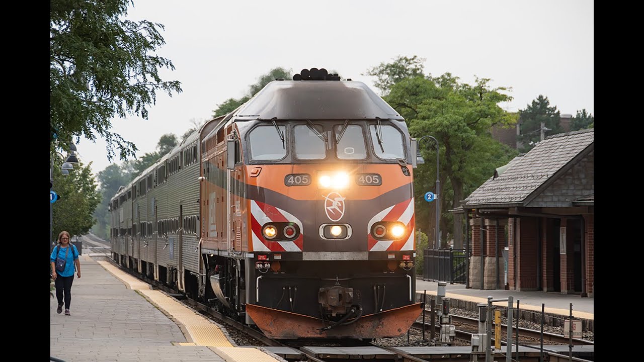 Metra, CPKC & Amtrak Chicagoland Rush Hour - Glenview Station