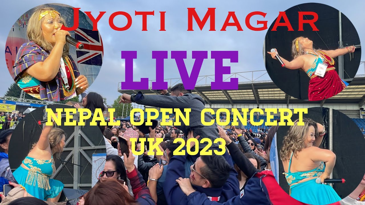 Jyoti Magar ज्योति मगर Full Video with Ramilo Chatanii Guuf | Live Nepal Open Concert UK 2023