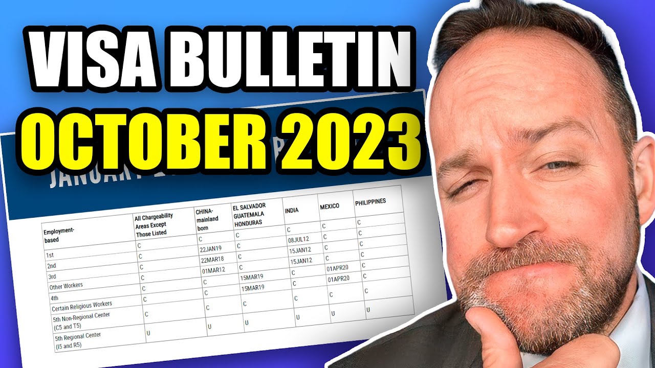 Визовый бюллетень за октябрь 2023 года: что нужно знать!