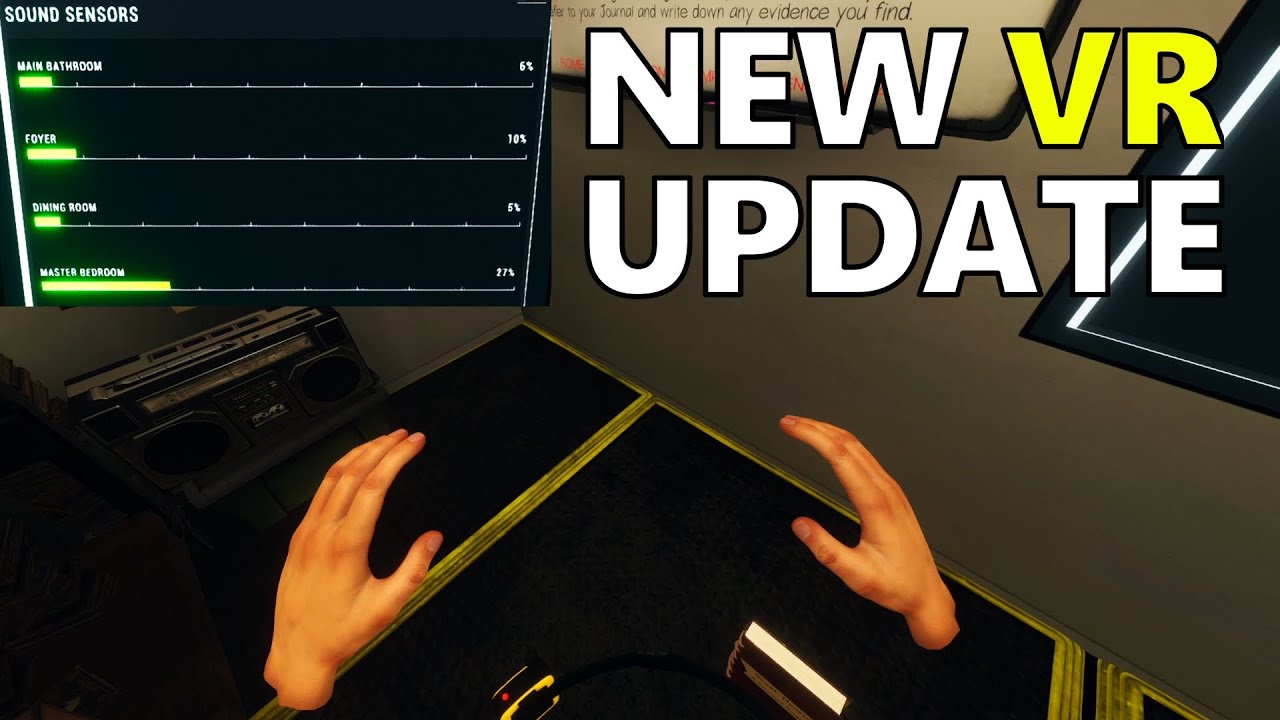 First Look at the NEW Phasmophobia VR Rework Update