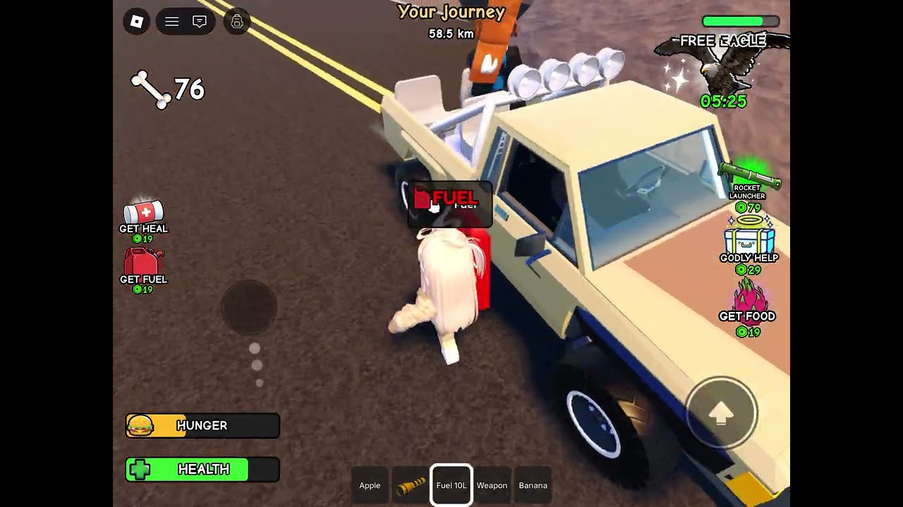 Playing a dangerous safari trip! Playing with my dad! (Roblox)
