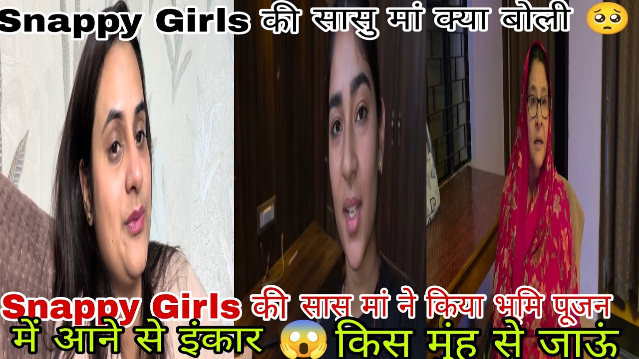 Snappy Girls Mother In Law Angry Reply For Her Daughter In Law😡|Snappy Girls|Being Anshu|