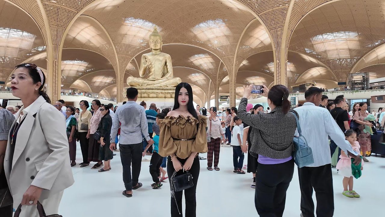 ទស្សានាប្រលានយន្តហោះថ្មី​ - Visiting CAMBODIA'S NEW Techo International Airport 2025