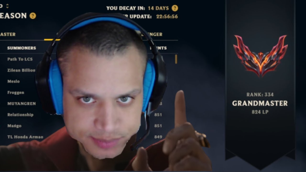 TYLER1: ONE WIN AWAY FROM CHALLENGER