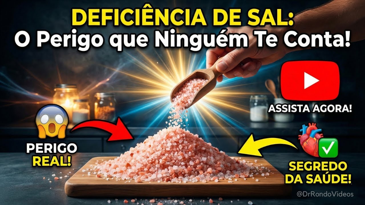 Deficiência de Sal: O Perigo que Ninguém Te Conta!