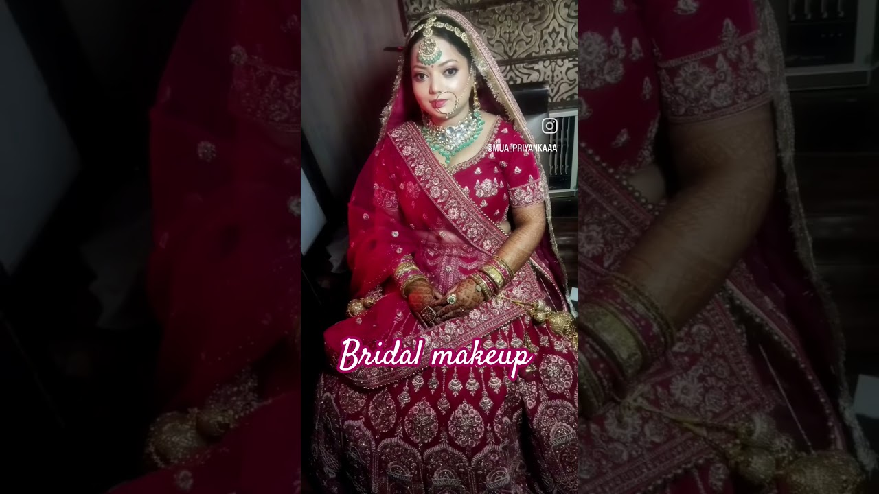 natural 👰‍♀️❤️ bridal makeup 💞 