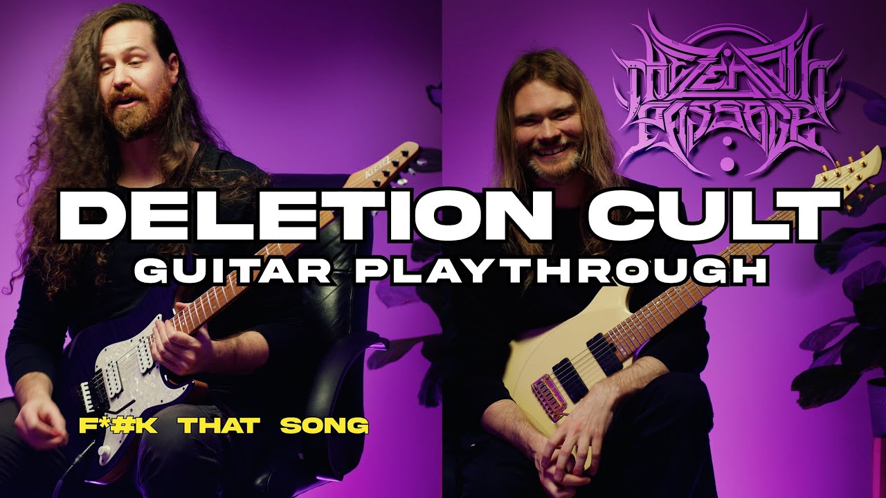 DELETION CULT - The Zenith Passage - Justin McKinney & Chris Beattie  (Guitar Playthrough)