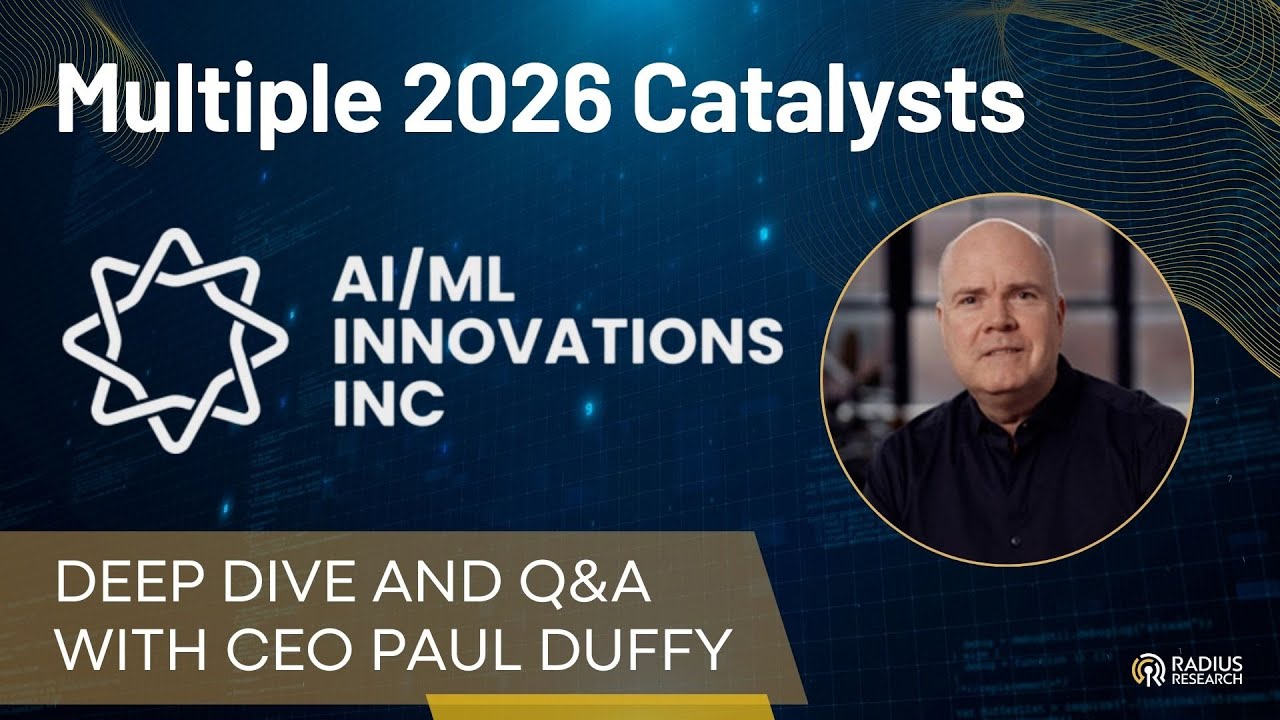 AI/ML Innovations (CSE:AIML)(OTCQB:AIMLF)(FWB:42FB) CEO Paul Duffy: 2026 Outlook with Milestones