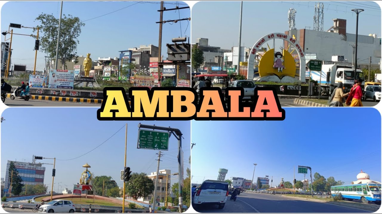 AMBALA CITY अंबाला शहर Ambala Haryana |  Ambala Ki Video | Travel with 79
