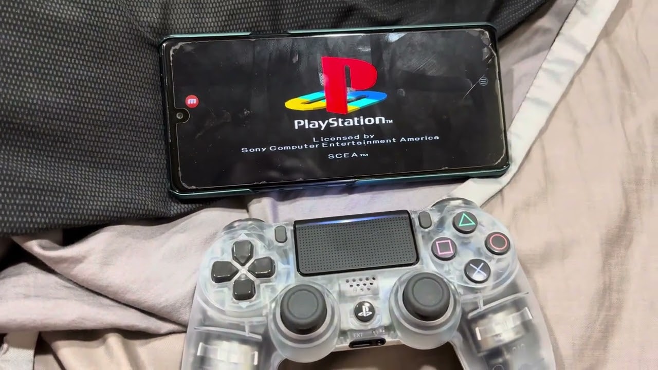 My PS4 controller on my android to show @EvilCronos13