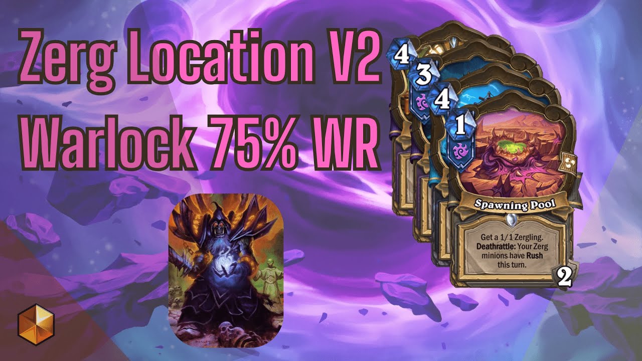 Hearthstone: Reach Legend with Zerg Location Warlock!!