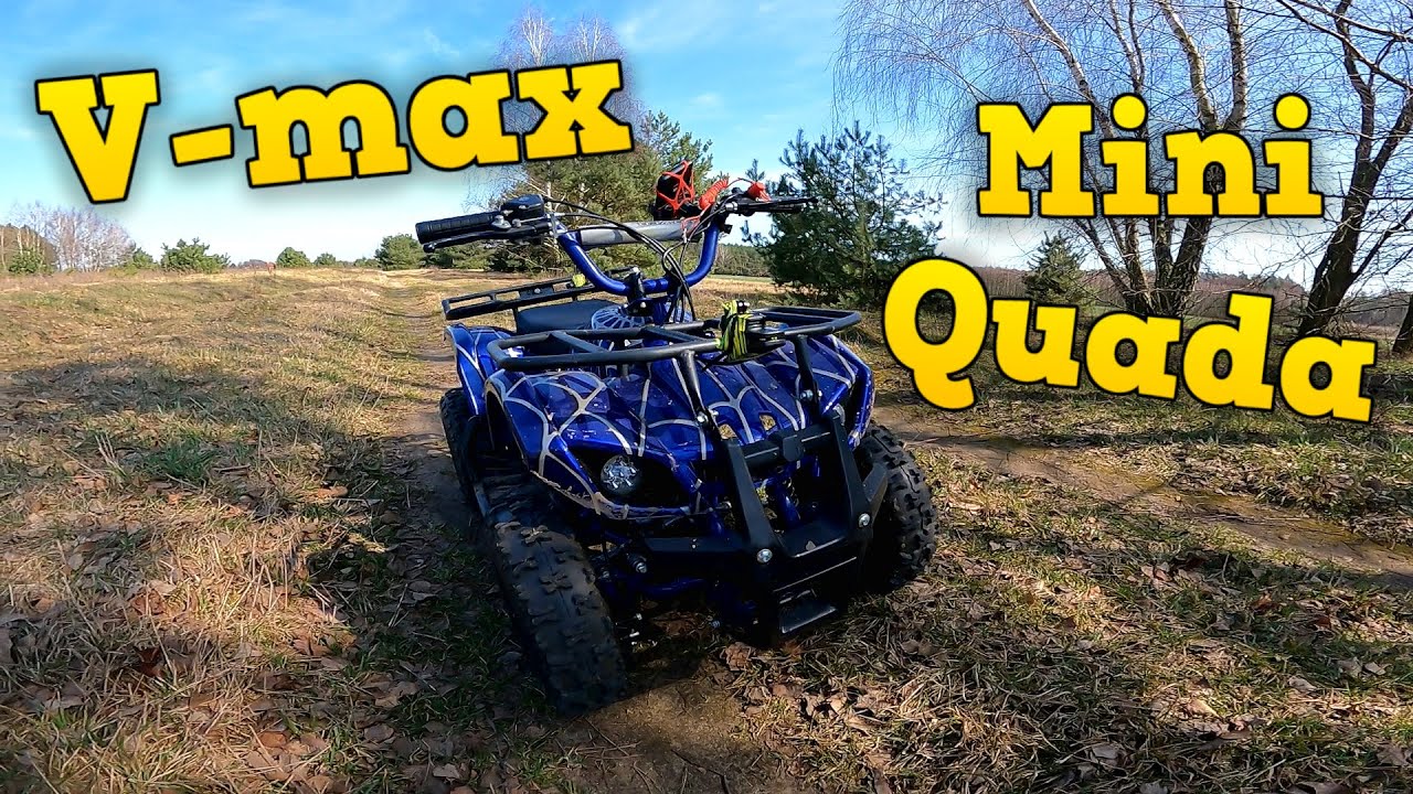 Sprawdzam V-max MiniQuada || ATV China 50 2t