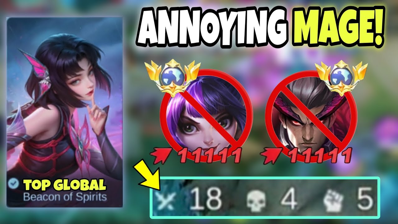 SUPER ANNOYING MAGE! I GOT 18 KILLS BRUTAL DAMAGE (MVP 14.3)