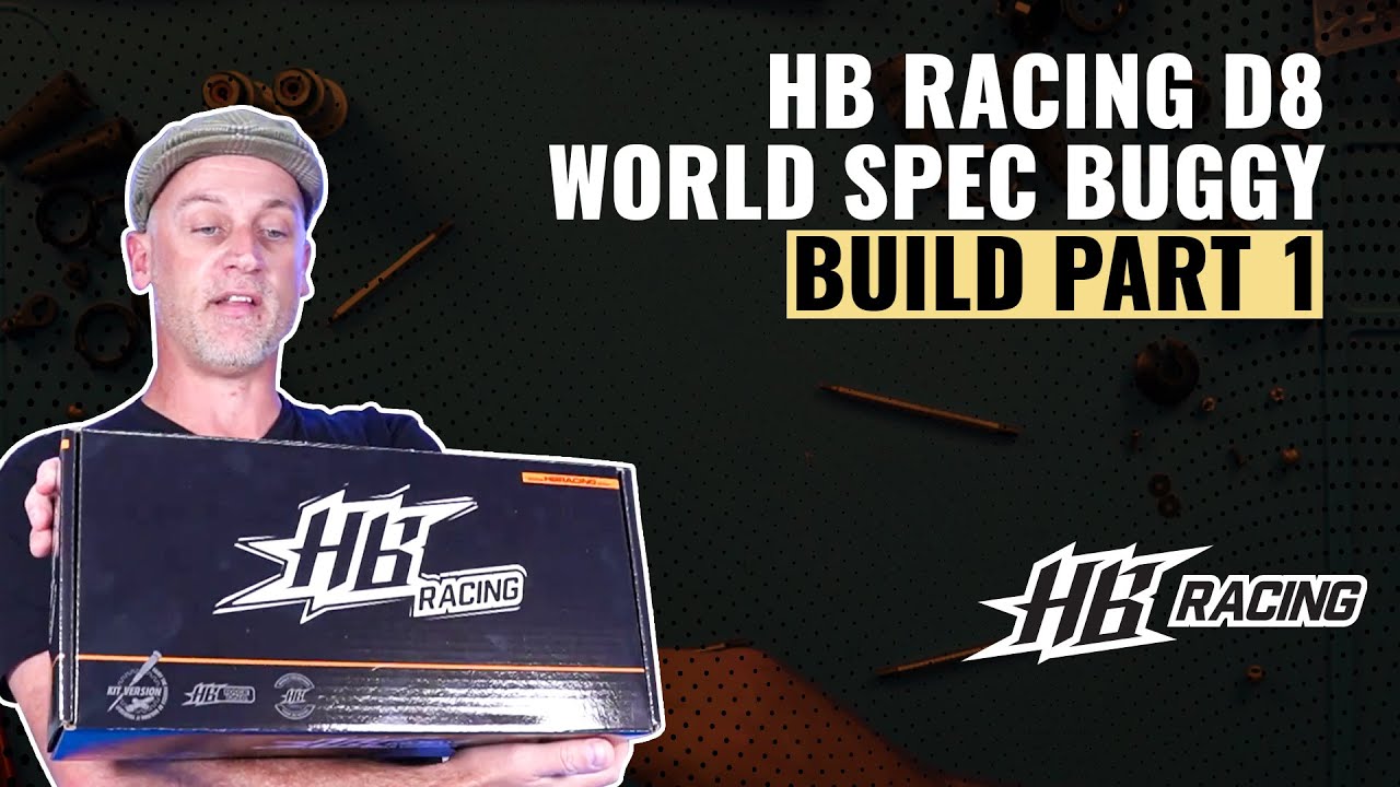 HB Racing D8 World Spec 1/8 Competition Buggy Build | Part 1 | #askhearns