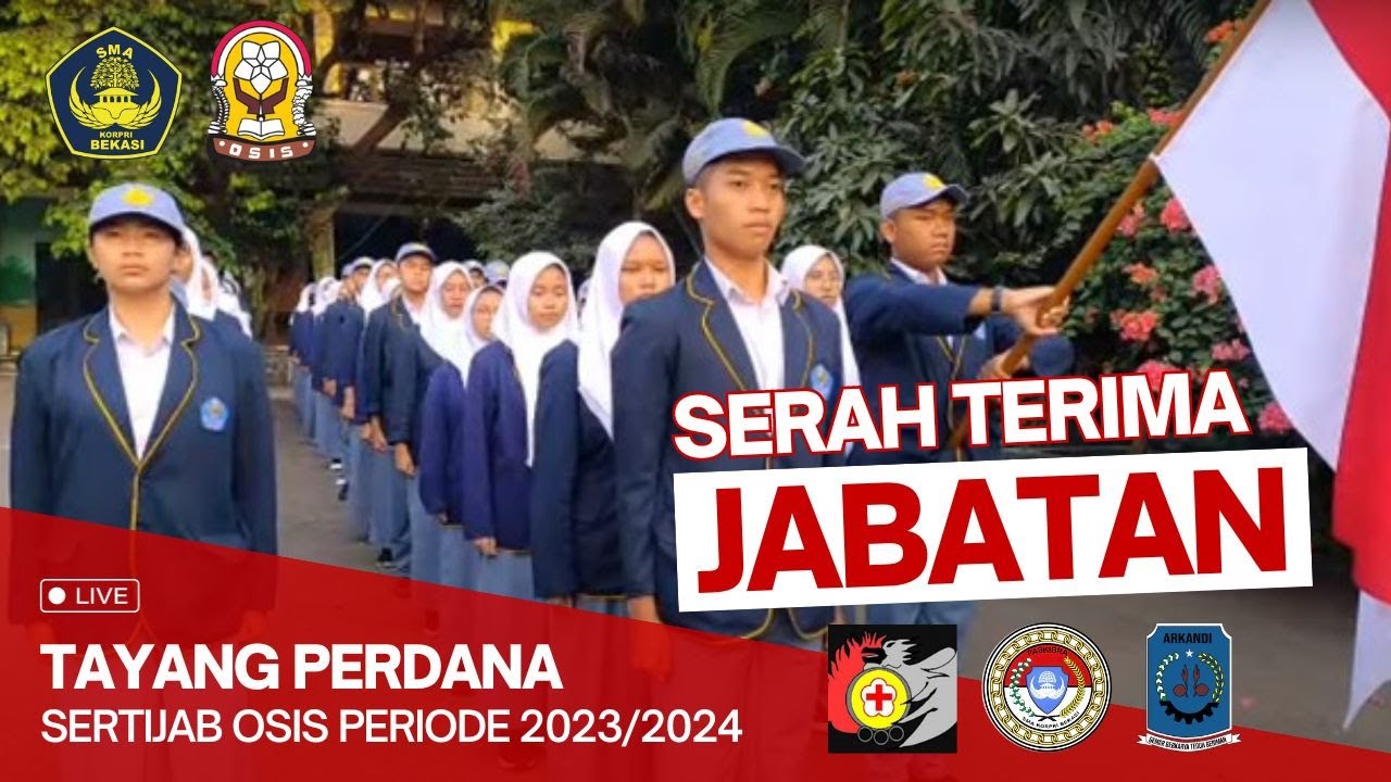APEL SERTIJAB OSIS PERIODE 2023/2024