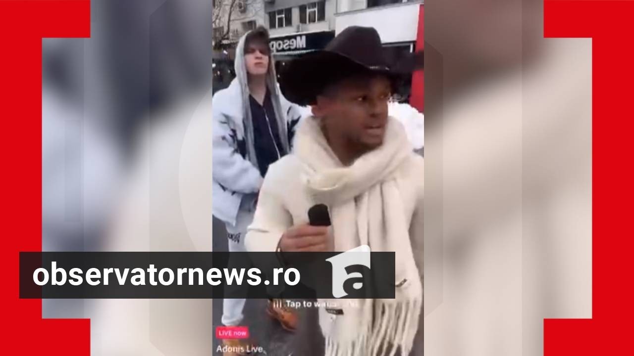 Reacţia tânărului bătut de americanul Adonis live, pe TikTok: Nu ştii cum funcţionează România