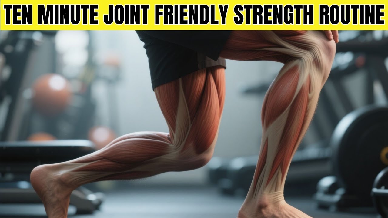 Arthritis After 60: Ten Minute Joint Friendly Strength Routine