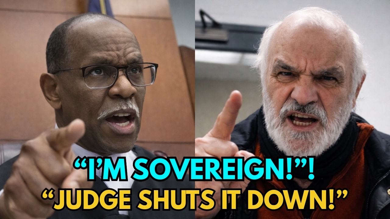Judge DESTROYS Sovereign Citizen — “SHUT UP!” Judge Orders: “Stay Away From Each Other!”