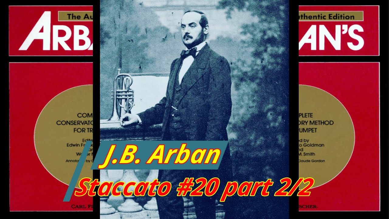 J.B. Arban-Staccato#20-Part2/2- Ska Backing track