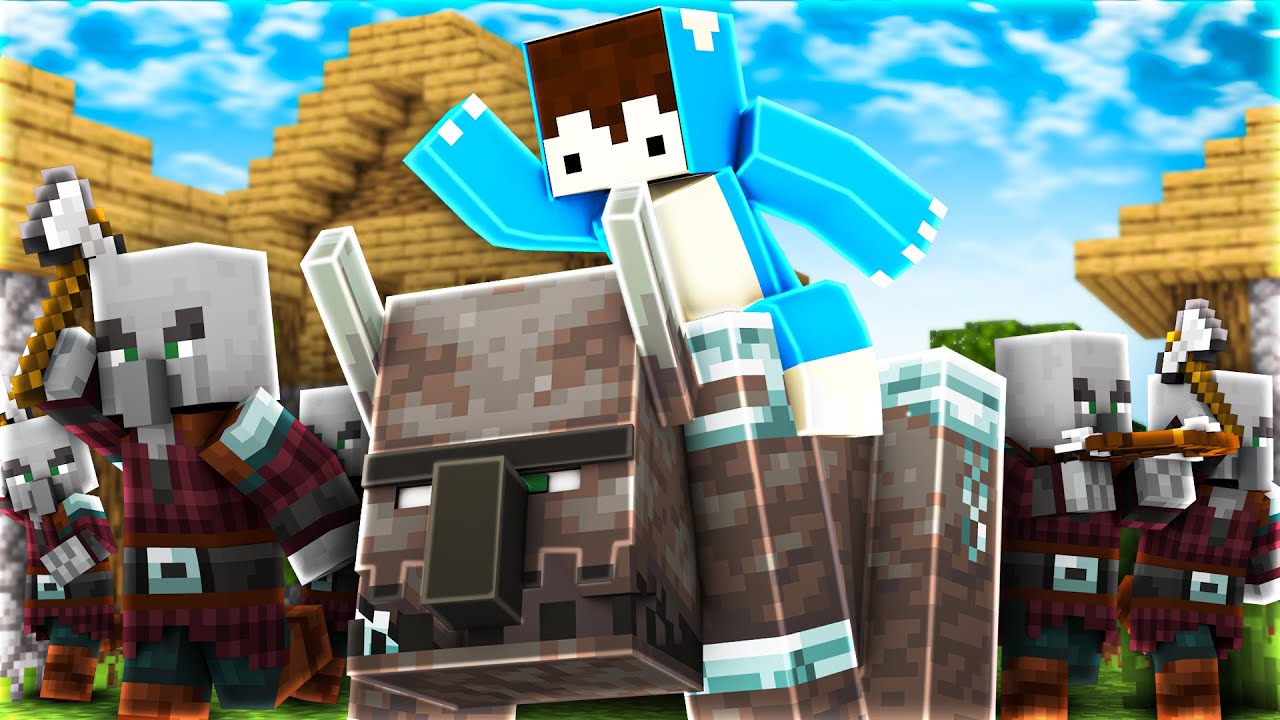 Minecraft, aber ich kann D&ouml;rfer &Uuml;BERFALLEN...