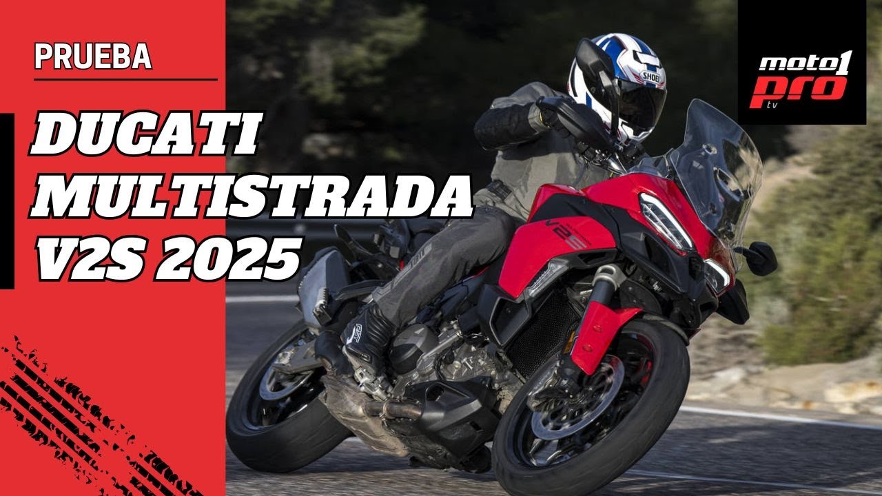 Prueba Ducati Multistrada V2S 2025: ¡18 kg menos!