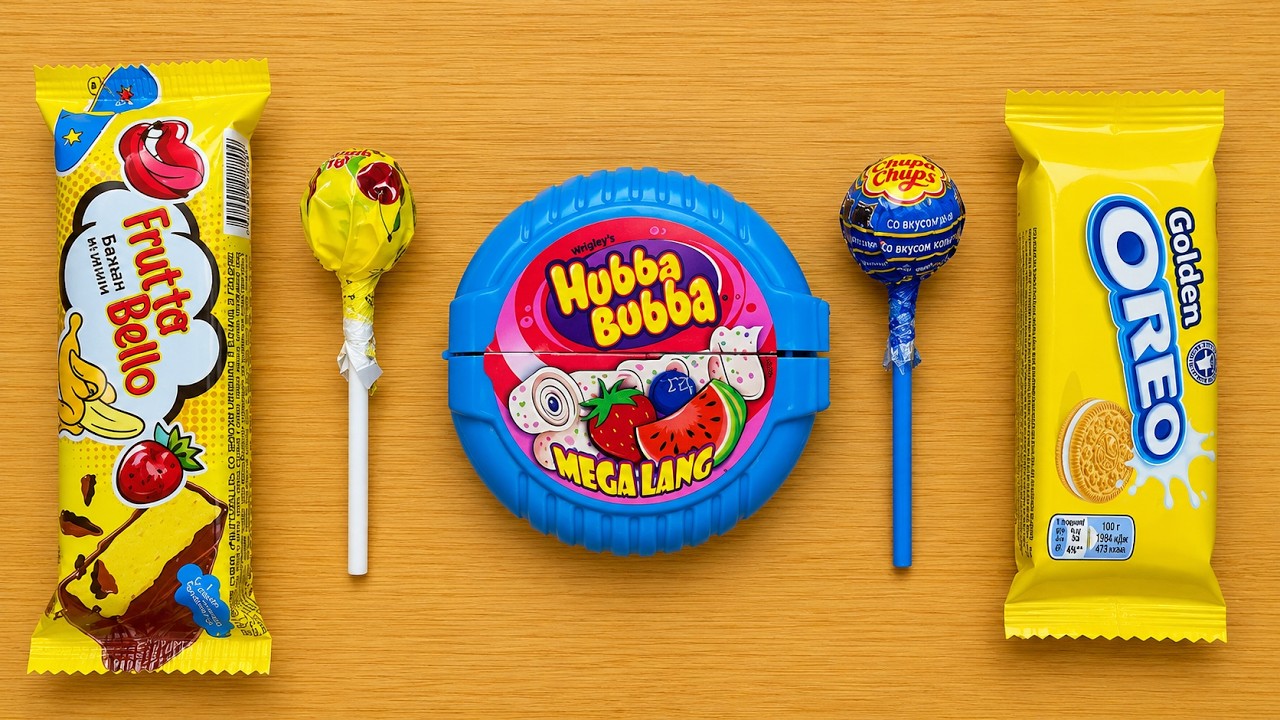 ASMR Rainbow Candy Feast | Satisfying Lollipop & Chocolate Unboxing 🌈🍫