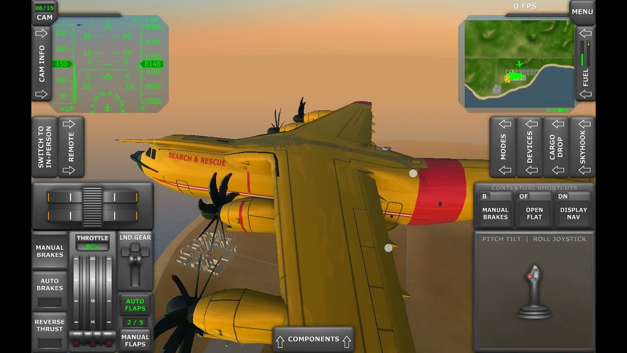 My first turboprop flight simulator video 