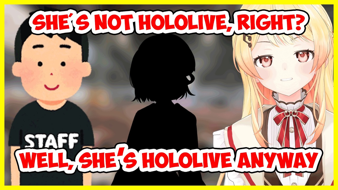 Kanade found the familiar face and told the staff about it...