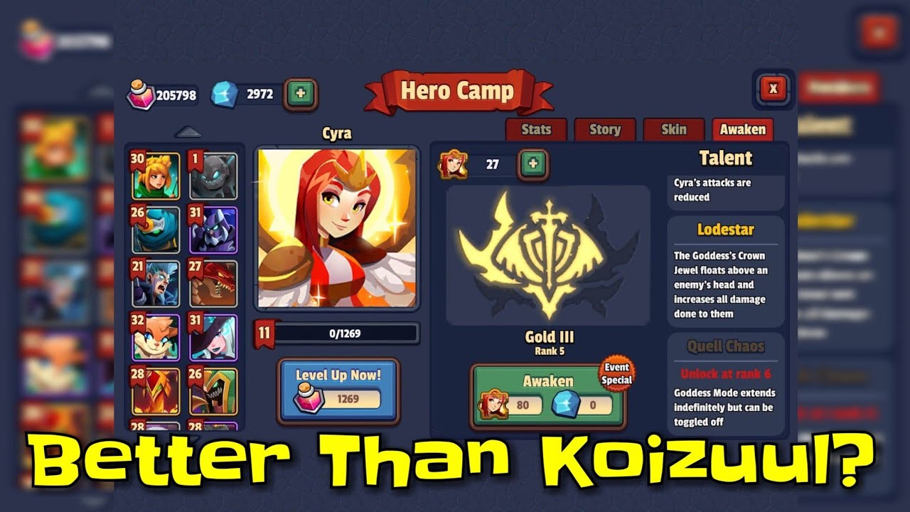 Realm Defense Cyra Rank 5 - She is So powerful 🔥🌞