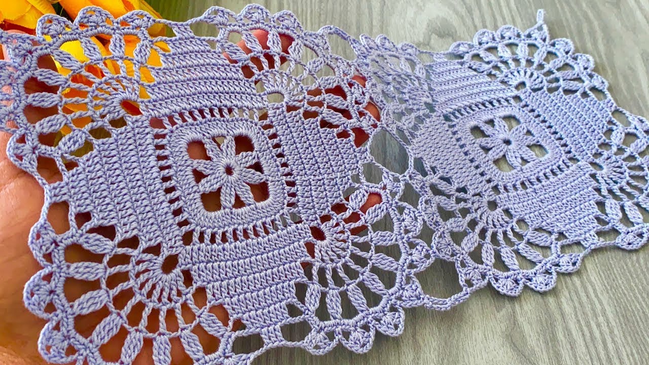 🩵Incredibly Beautiful Square Crochet Motif🩵 How to Make a Unique Pattern for All Projects