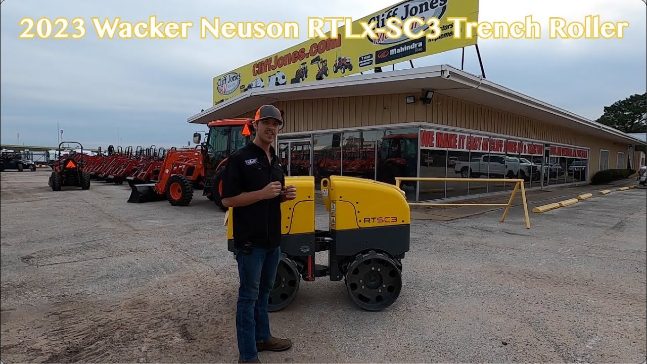 2023 Wacker Neuson RTLx SC3 Trench Roller