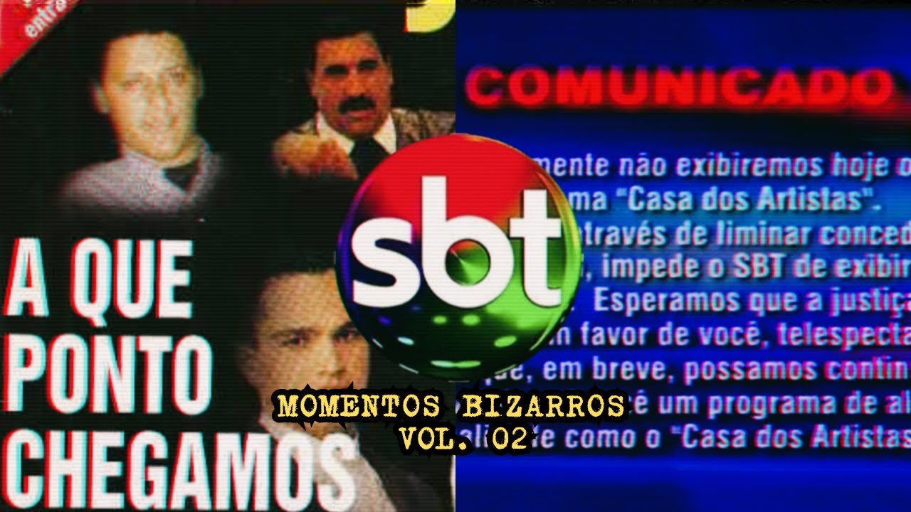 MOMENTOS BIZARROS DO SBT - Volume 02