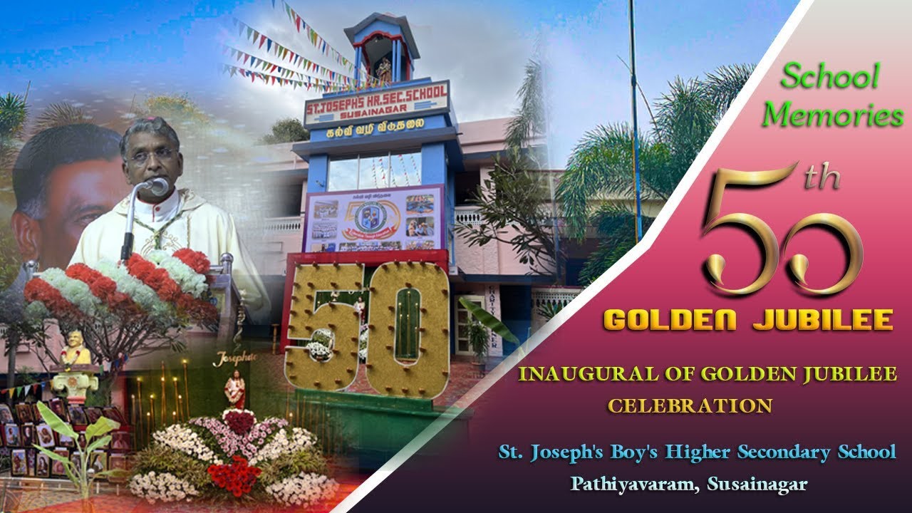 Most Rev.Dr.Ambrose |Bishop of Vellore Diocese |Golden jubilee of St.Joeph's School, Pathiyavaram
