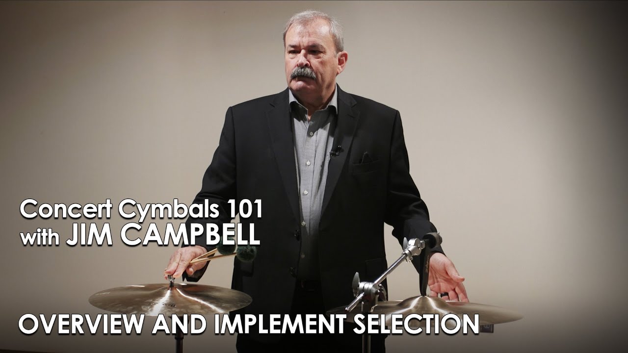 Concert Cymbals 101: Suspended Cymbal Overview and Implement Selection