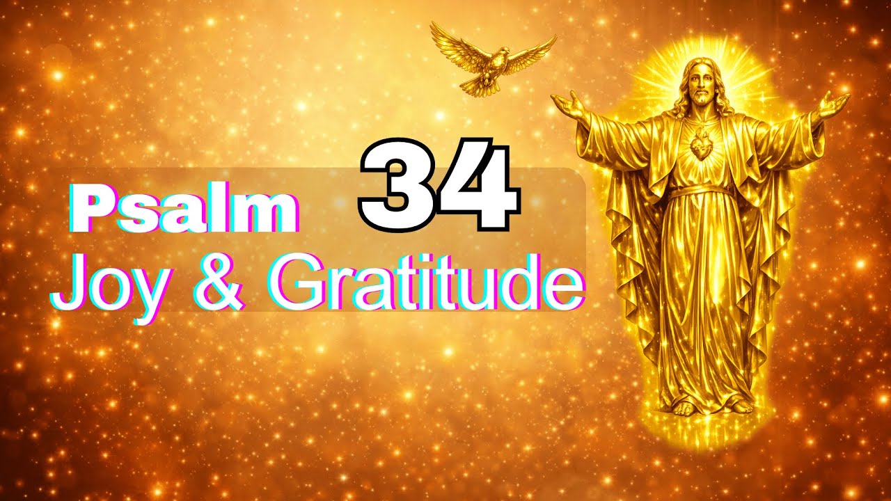 Psalm 34 KJV — A Prayer of Gratitude, Joy, and Trust in God