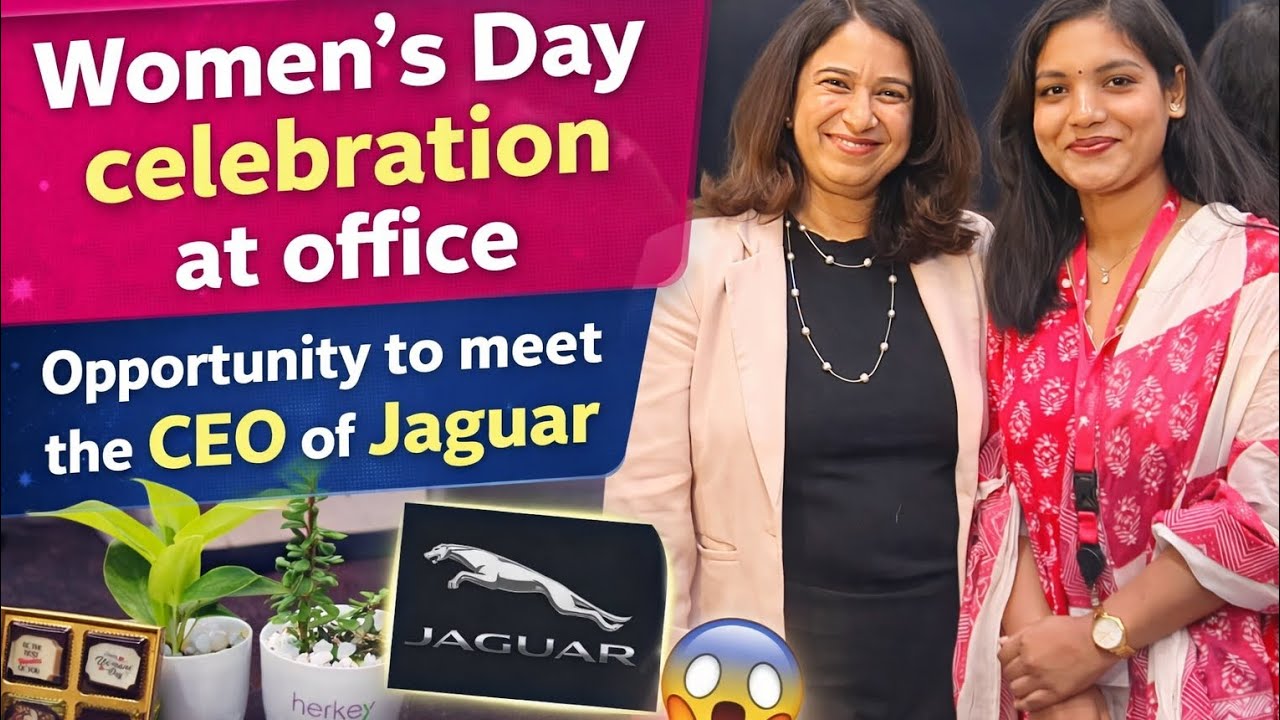 Women's Day at Work: A Sweet Surprise & CEO Meet-Up #womensday2026 #womensdaycelebration #officevlog