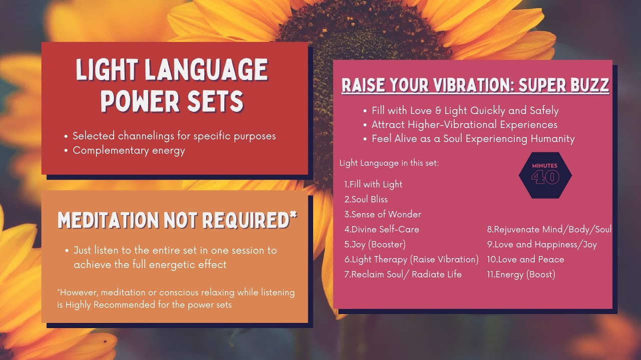 LNL Power Sets: Raise Your Vibration (Super Buzz)