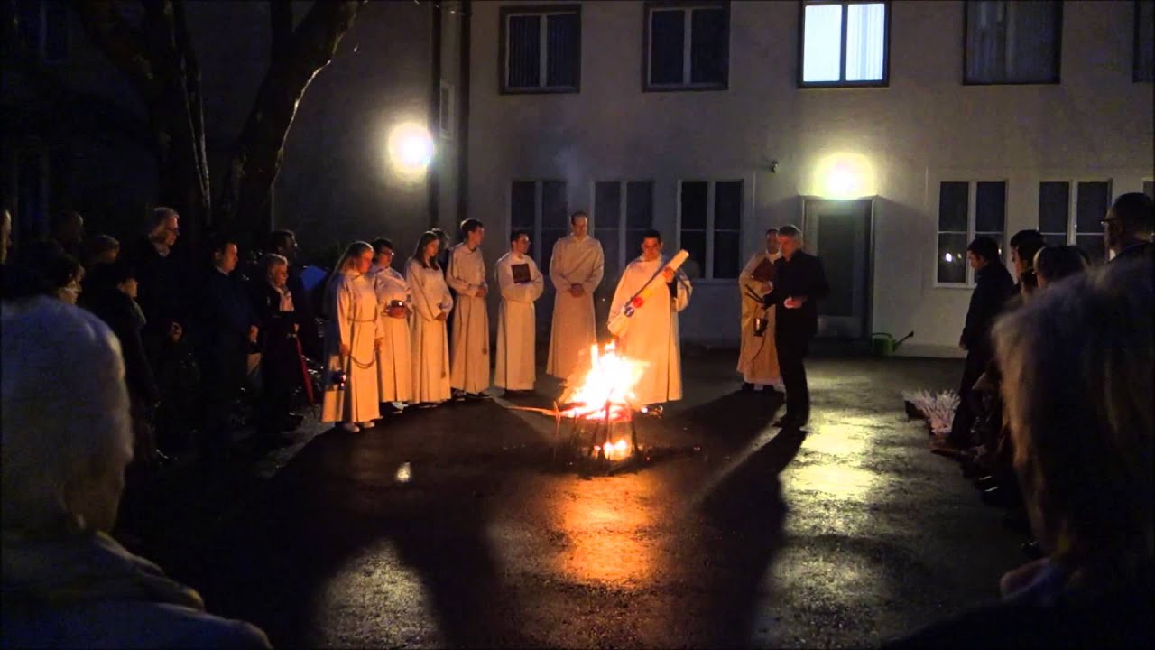 Ostermorgen-Liturgie in St. Peter, Schaffhausen
