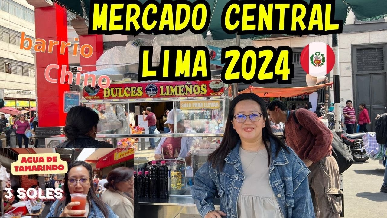 MERCADO CENTRAL 🛒🐟🐄PERU