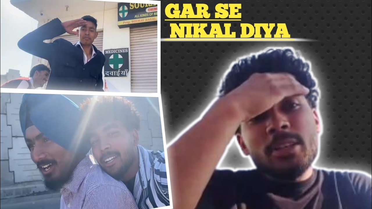GAR SE NIKAL DIYA 😄 ( bagga vlogs 99 ) 